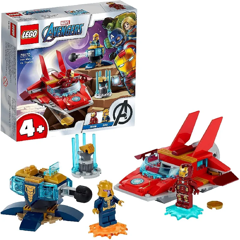 Age-appropriate LEGO toysLEGO MARVEL 76170 Marvel Avengers Iron Man vs. Thanos