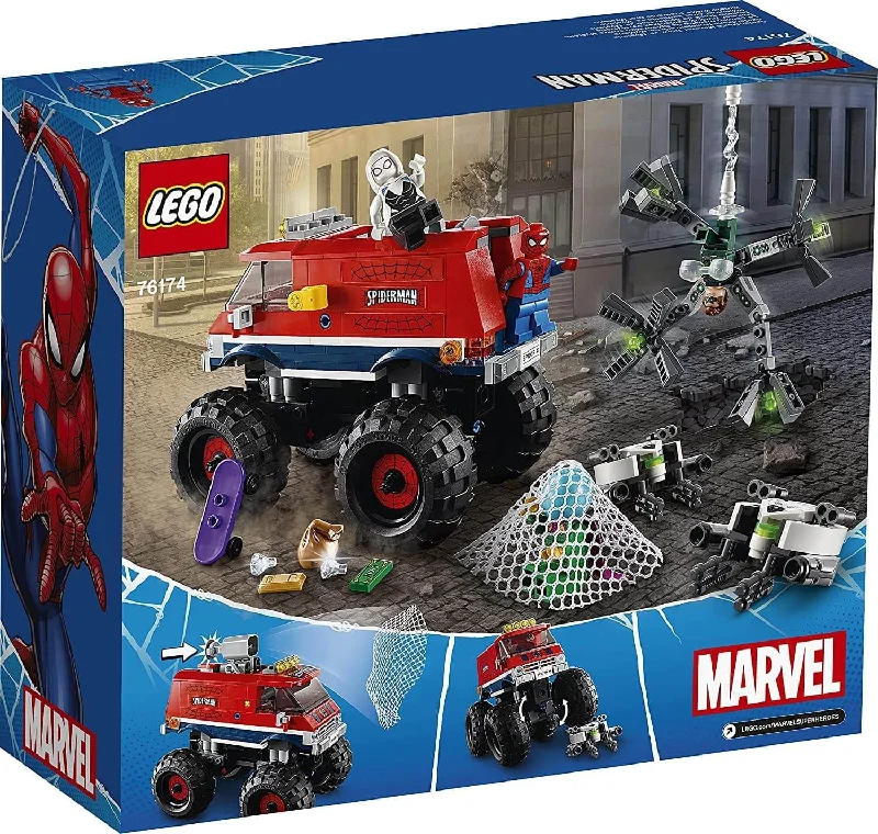 Customizable and personalized LEGO optionsLEGO MARVEL 76174 Super Heroes Marvel Spider-Man's Monster Truck vs. Mysterio Customizable and personalized LEGO optionsLEGO MARVEL 76174 Super Heroes Marvel Spider-Man's Monster Truck vs. Mysterio