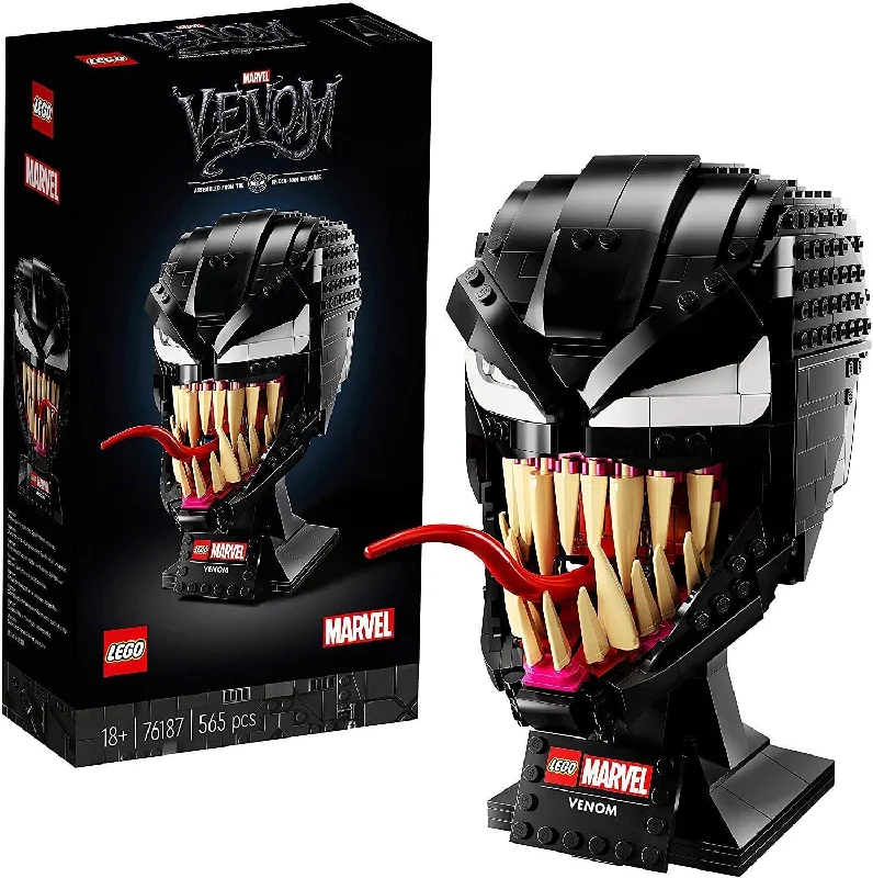 Family-friendly LEGO experiencesLEGO SPIDER-MAN 76187 Marvel Spider-Man Venom Mask Building Set Family-friendly LEGO experiencesLEGO SPIDER-MAN 76187 Marvel Spider-Man Venom Mask Building Set