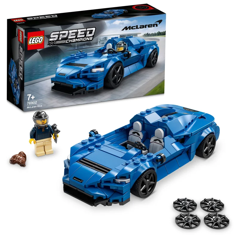 Promoting social skills LEGO playLEGO 76902 Speed Champions Mclaren Elva