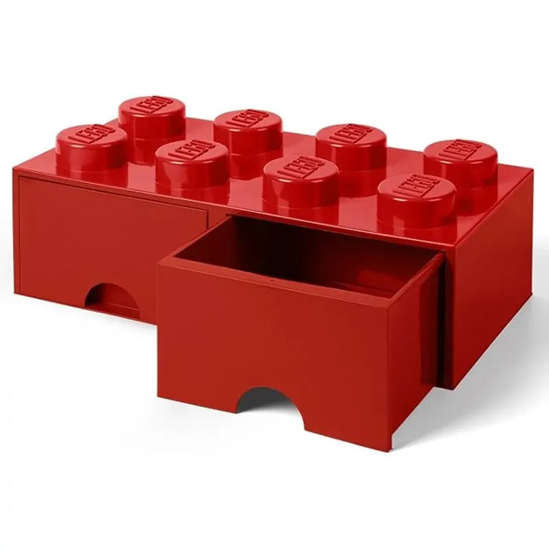 Encouraging imaginative storytelling LEGOLego - 8 Stud Brick Drawer - Red