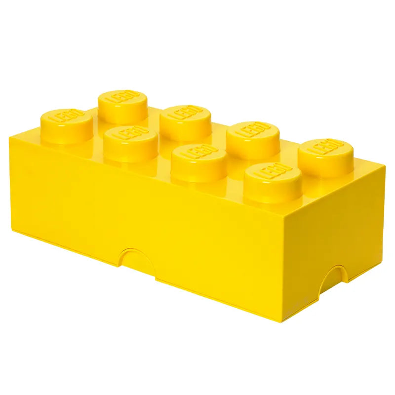 Facilitating collaborative play LEGOLego - 8 Stud Storage Brick - Yellow