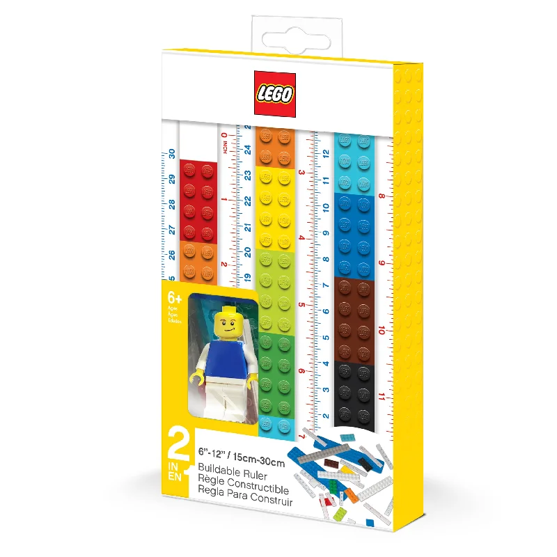 Family-friendly LEGO experiencesLEGO Buildable Ruler With Minifigure
