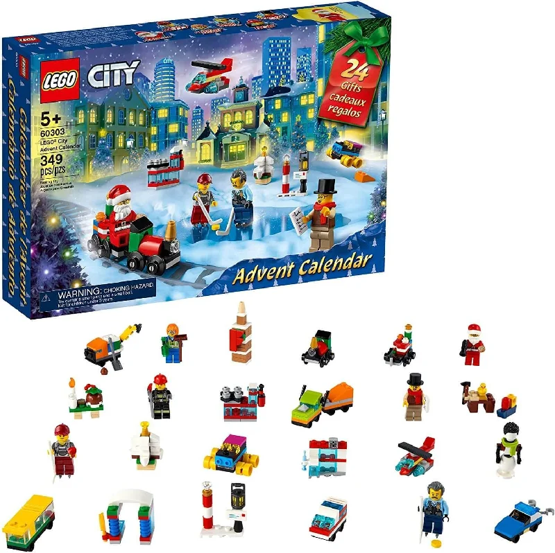 Reflecting diverse hobbies LEGO setsLEGO CITY 60303 Advent Calendar Building Kit