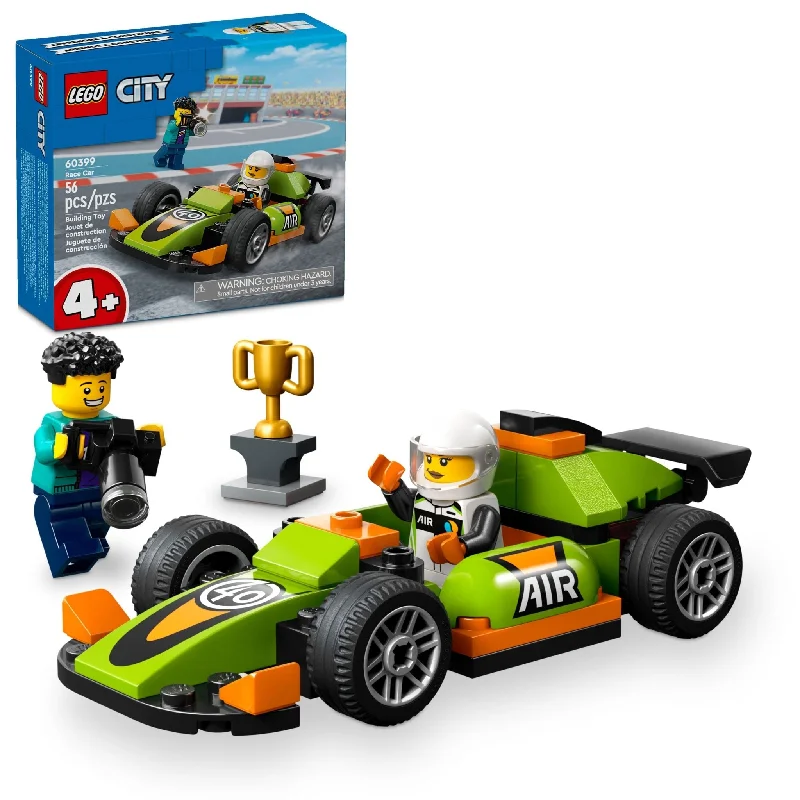 Adorable and charming LEGO charactersLEGO City Green Race Car Set, Racing Vehicle Toy 60399 Adorable and charming LEGO charactersLEGO City Green Race Car Set, Racing Vehicle Toy 60399