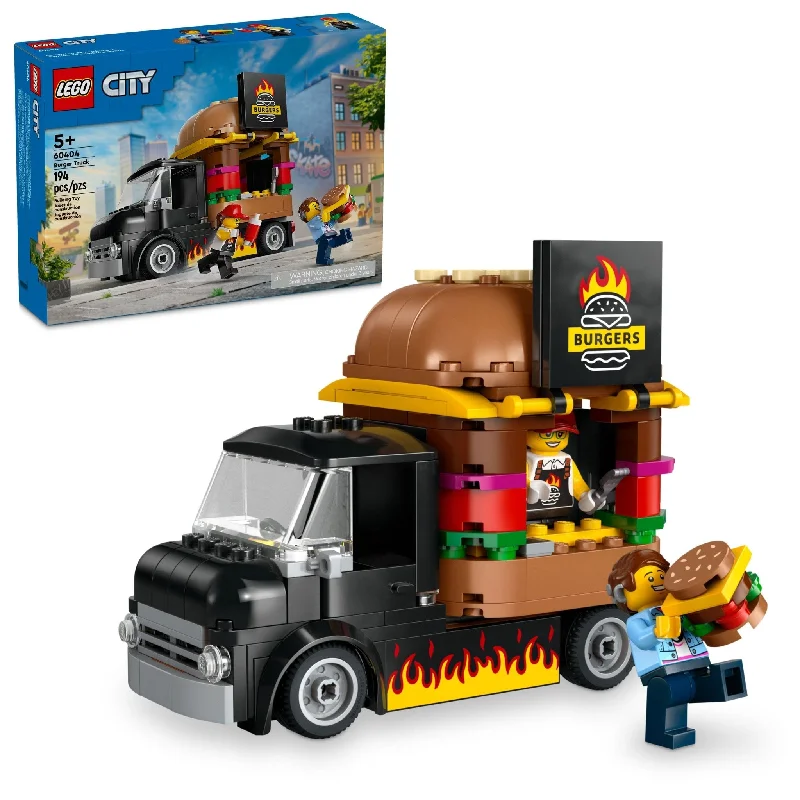 Imagination-sparking LEGO setsLEGO City Burger Truck Toy Building Set, Pretend Play Toy 60404 Imagination-sparking LEGO setsLEGO City Burger Truck Toy Building Set, Pretend Play Toy 60404