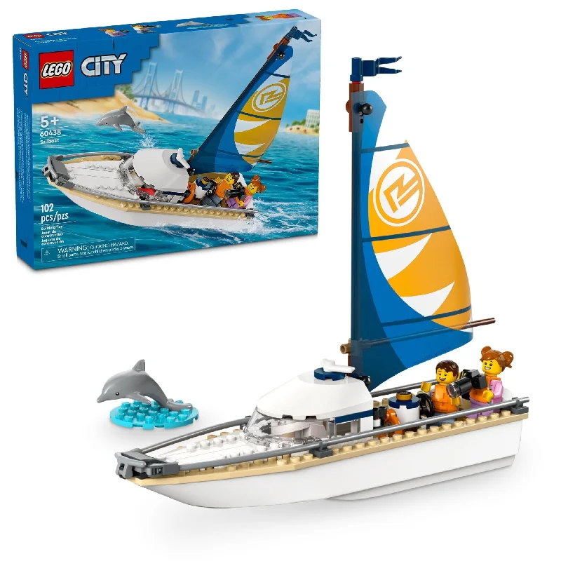 Captivating and enchanting LEGO worldsLEGO City Sailboat Building Set for Kids 60438 Captivating and enchanting LEGO worldsLEGO City Sailboat Building Set for Kids 60438