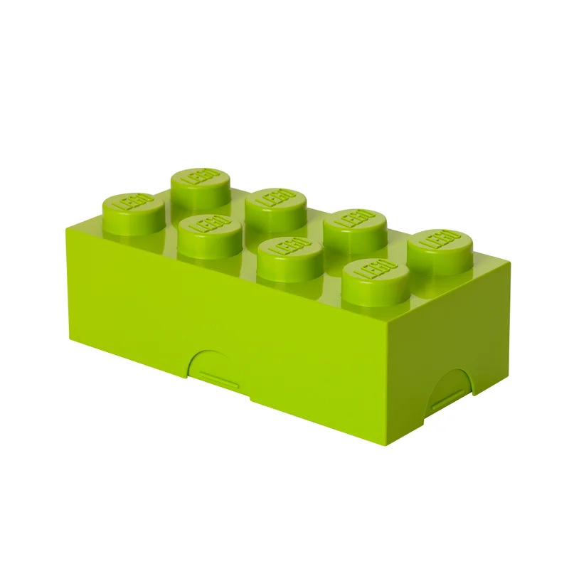 Seamlessly fitting LEGO connectionsLEGO Classic Box 8 Knob Lime Green