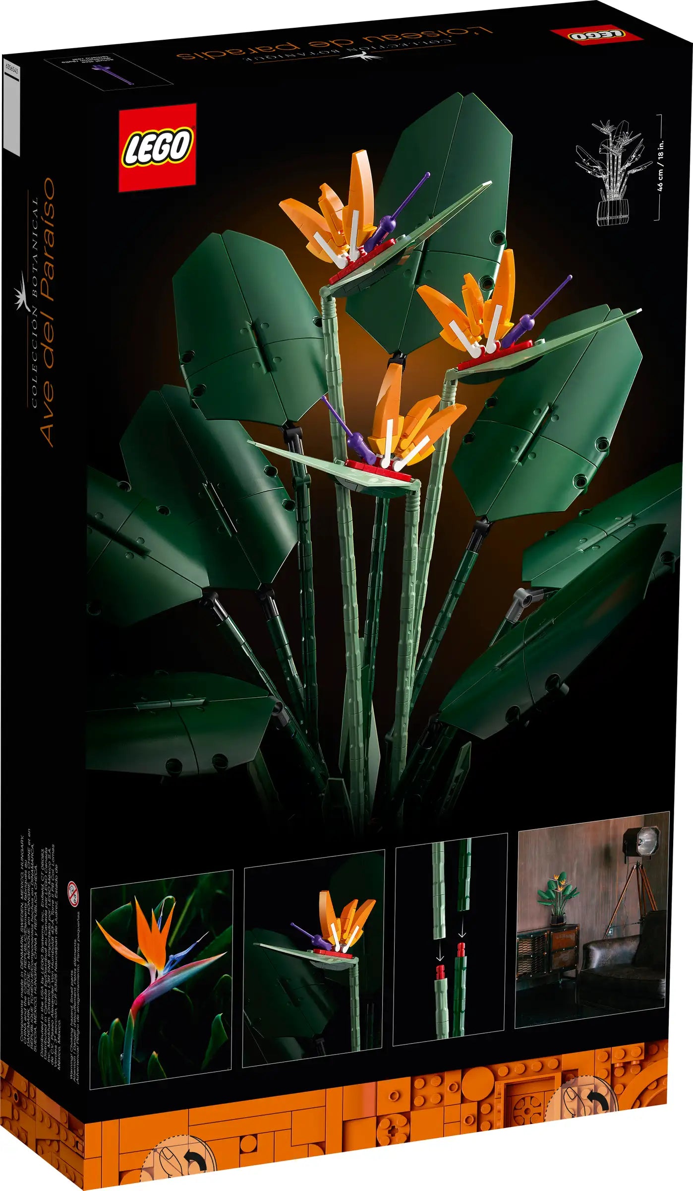 Promoting fine art skills LEGO modelsLEGO CREATOR 10289 Bird of Paradise