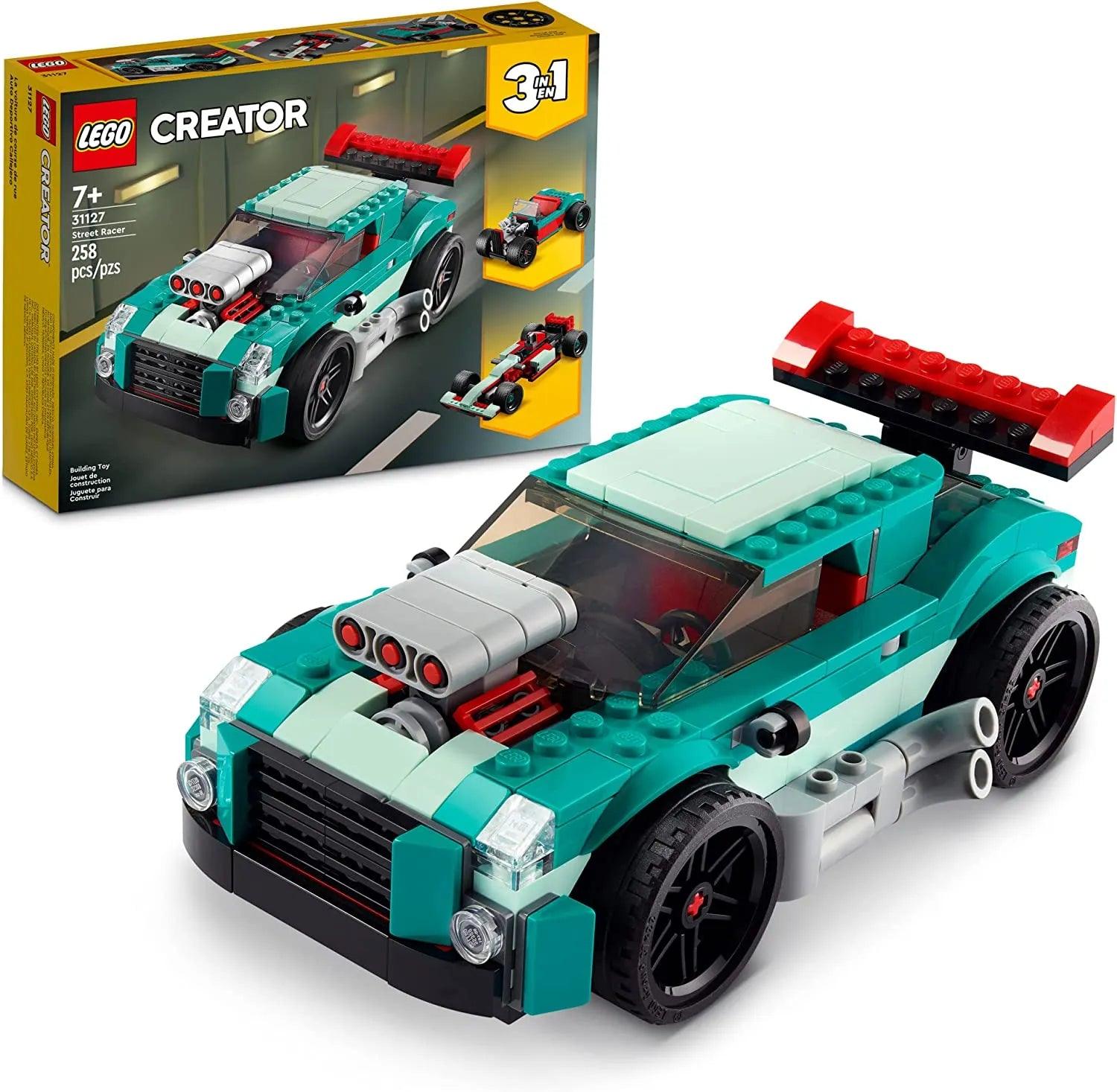 Intricately designed LEGOLEGO CREATOR 3in1 31127 Street Racer
