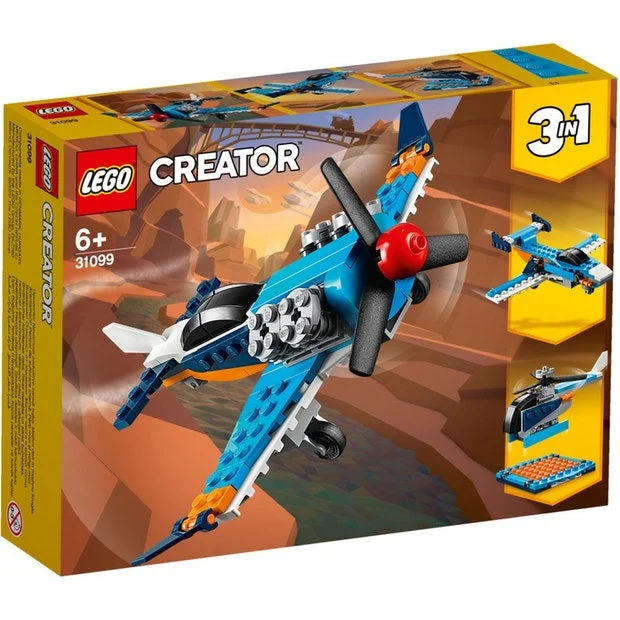 Providing a tactile learning experience LEGOLEGO 31099 Creator Propeller Plane