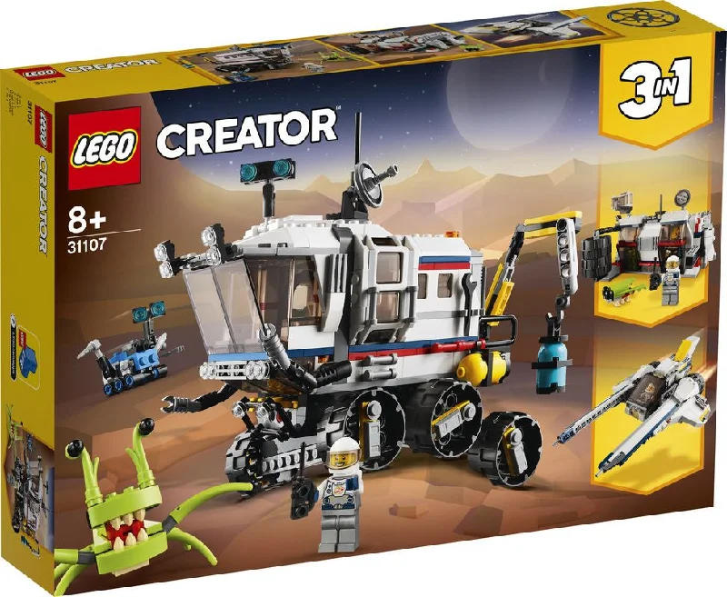 Beautifully crafted LEGO sculpturesLEGO 31107 Creator Space Rover Explorer