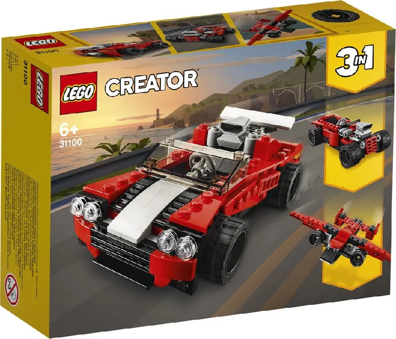 Reflecting diverse hobbies LEGO setsLEGO 31100 Creator Sports Car