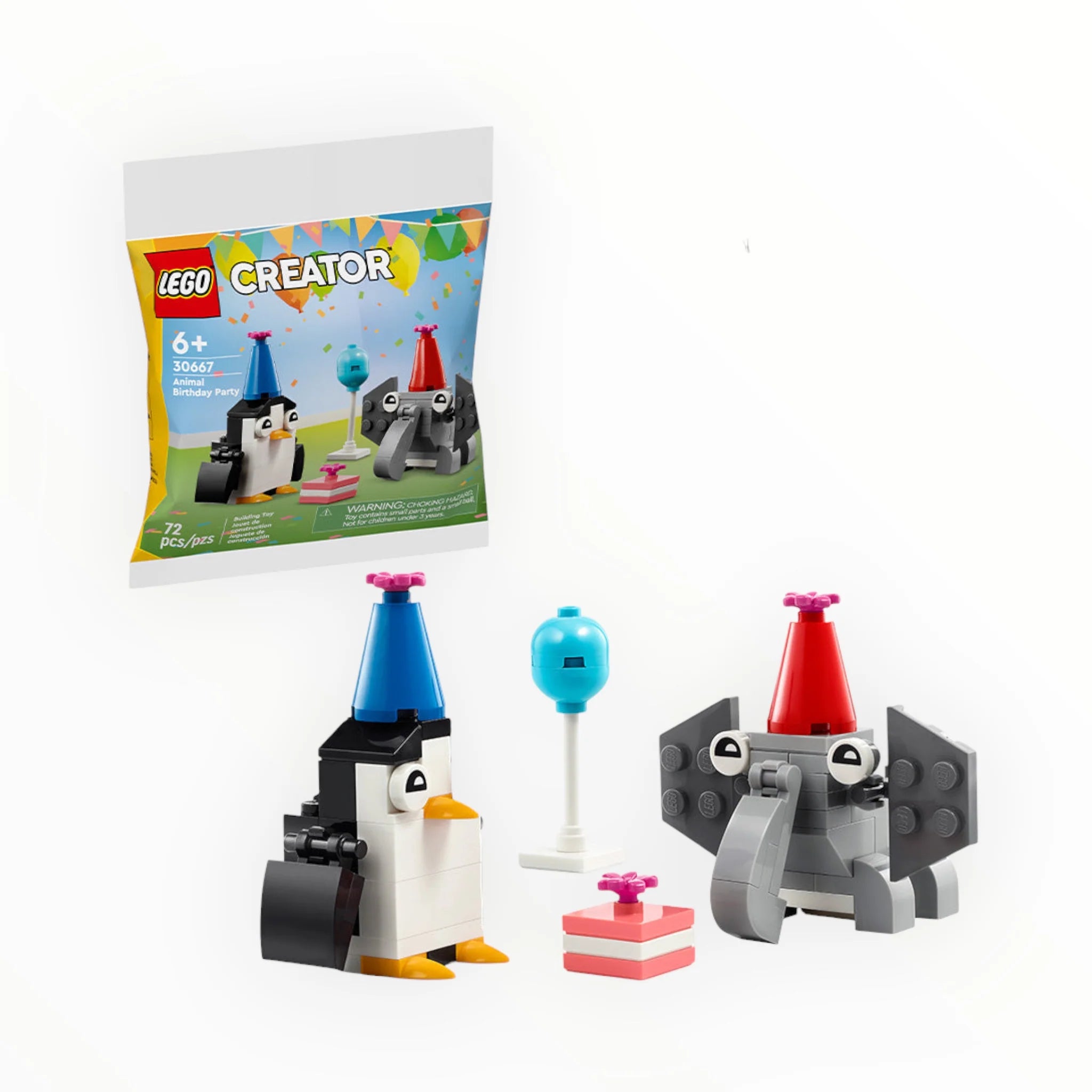 Stress-relieving LEGO buildingLEGO® Creator Animal Birthday Party 30667