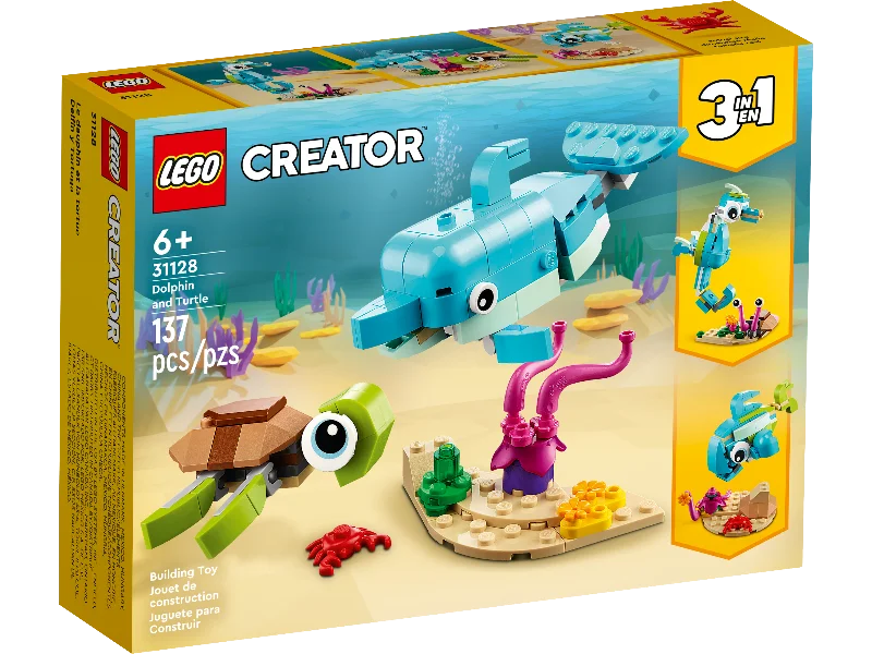 Collectible and valuable LEGO itemsLEGO® Creator Dolphin and Turtle 31128