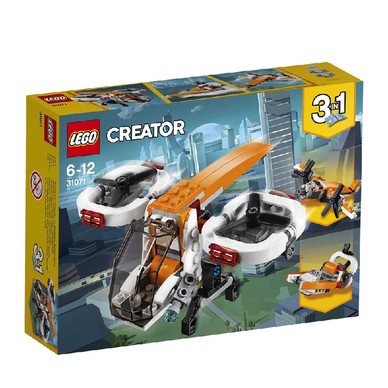 Encouraging imaginative storytelling LEGOLEGO 31071 Creator Drone Explorer
