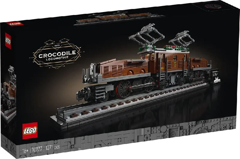 Encouraging imaginative storytelling LEGOLEGO 10277 Creator Crocodile Locomotive