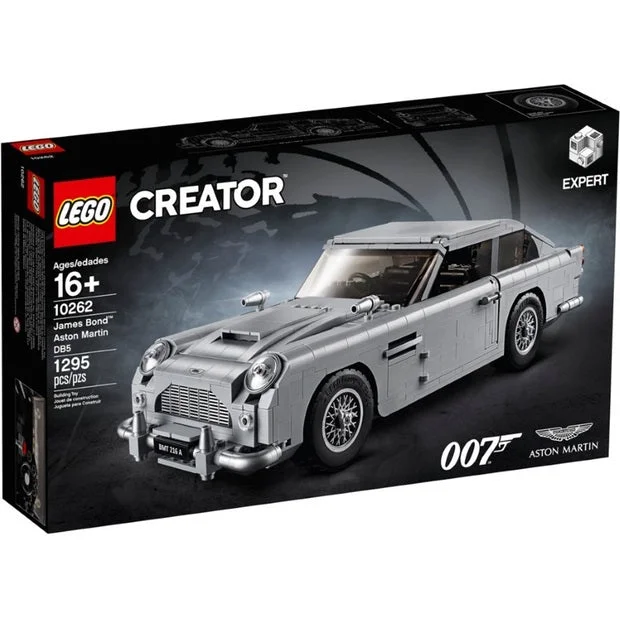 Age-appropriate LEGO toysLEGO 10262 Creator James Bond Aston Martin Db5