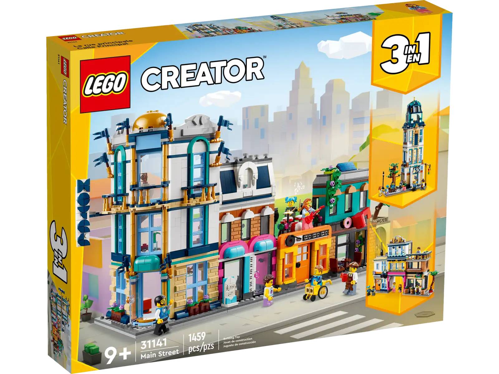 Promoting spatial awareness LEGOLEGO® Creator Main Street 31141