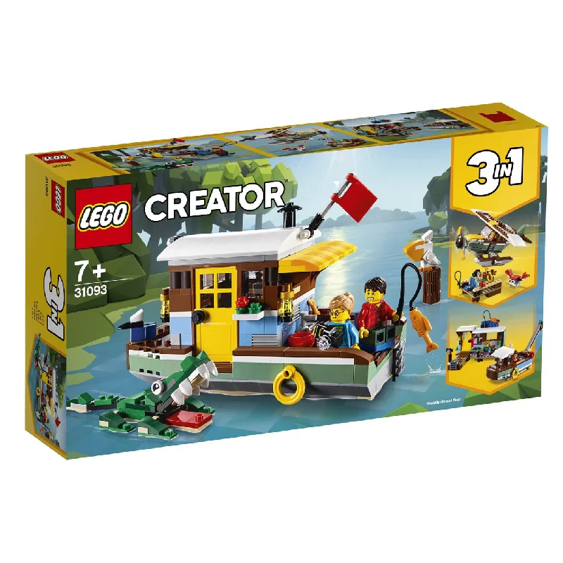 Consistently high-quality LEGO productsLEGO 31093 Creator Riverside Houseboat
