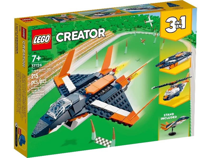 Promoting environmental awareness LEGOLEGO® Creator Supersonic-jet 31126