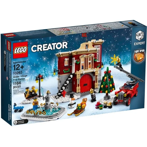 Highly adaptable LEGO creationsLEGO 10263 Creator Winter Village Fire Station