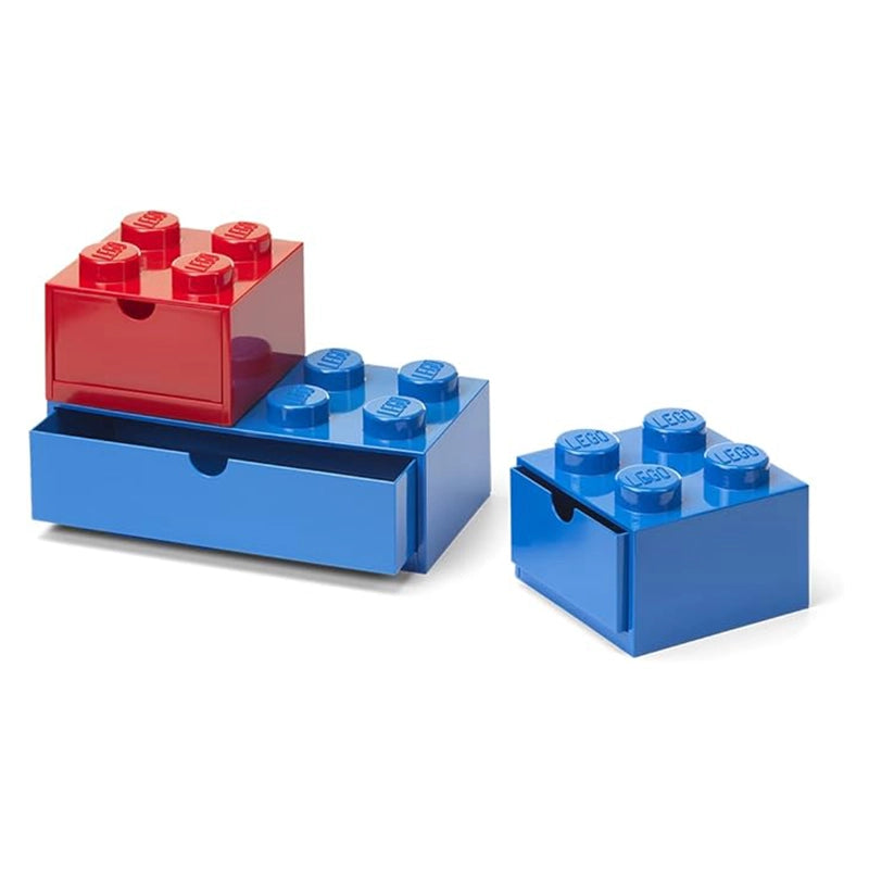 Adorable and charming LEGO charactersLego - Desk Drawer Set - Blue & Red