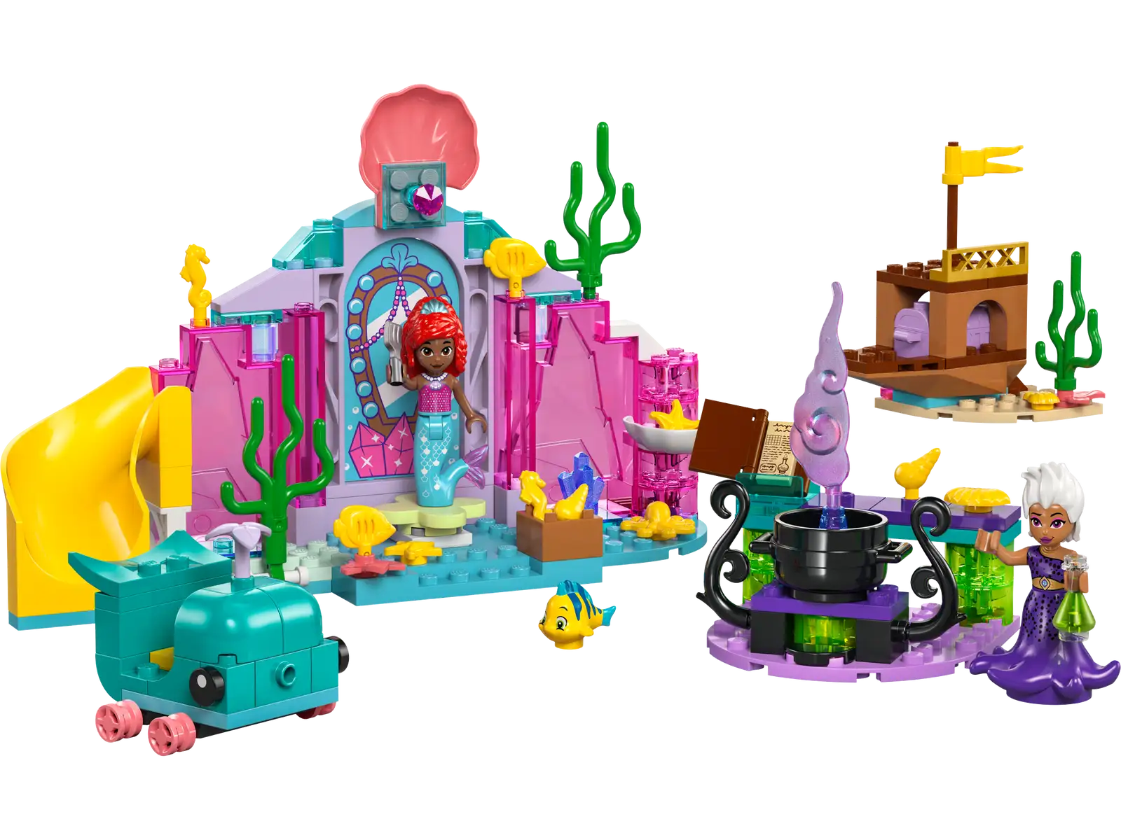 Skill-building LEGO activitiesLEGO® Disney Ariel's Crystal Cavern 43254