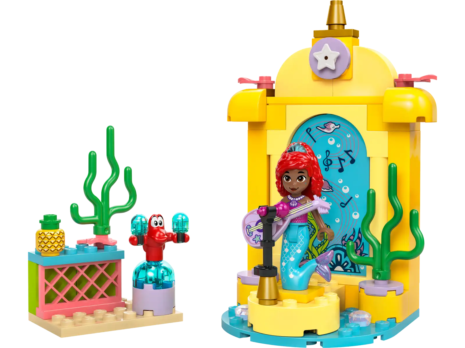 Thematically rich LEGO setsLEGO® Disney Ariel's Music Stage 43235