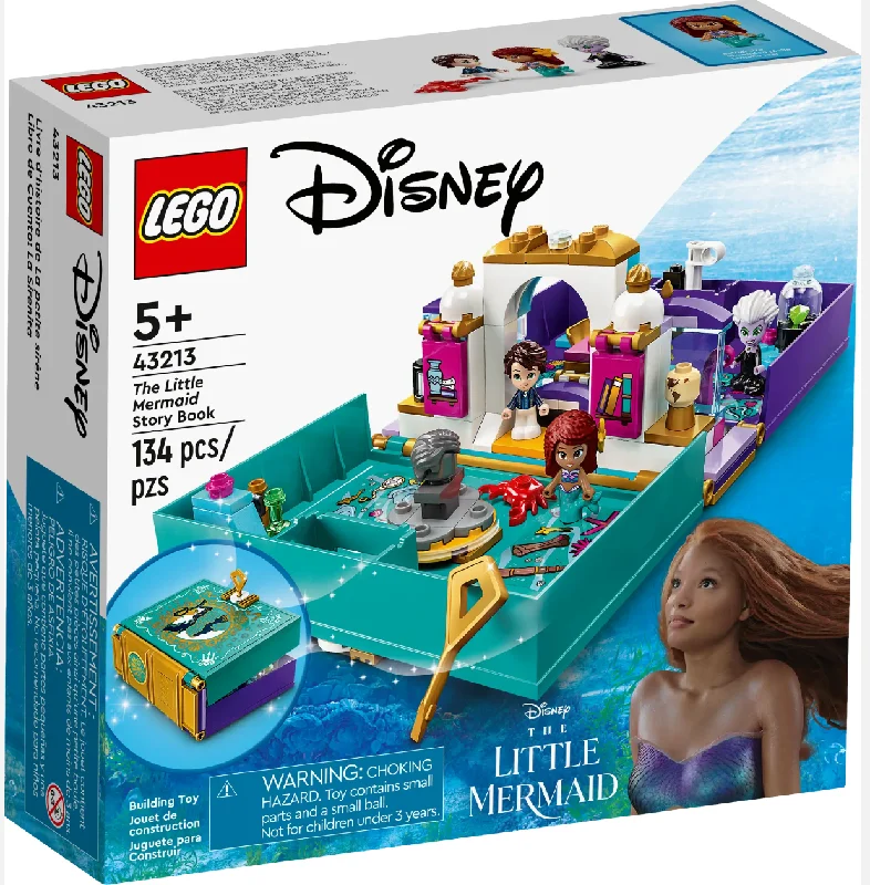 Fun-filled LEGO adventuresLEGO® Disney Ariel's Storybook Adventures 43213