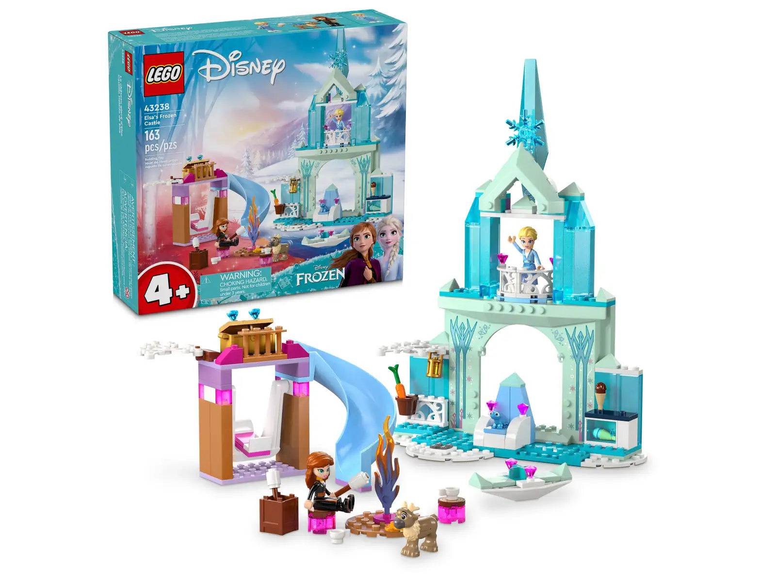Promoting spatial awareness LEGOLEGO® Disney Elsa's Frozen Castle 43238