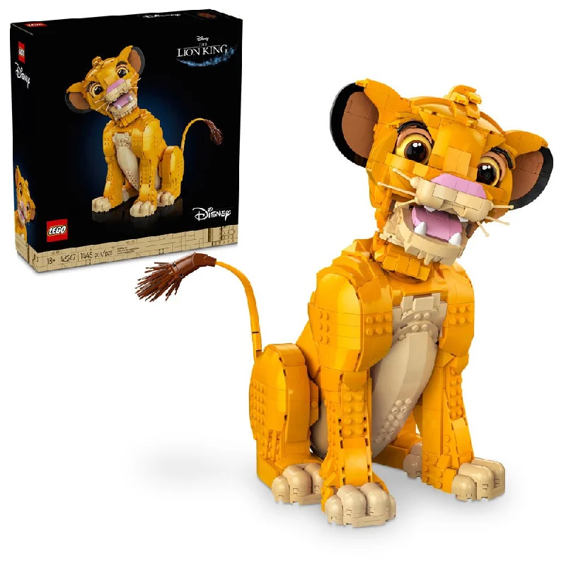 Precisely scaled LEGO miniaturesLEGO® Disney™ Young Simba the Lion King 43247