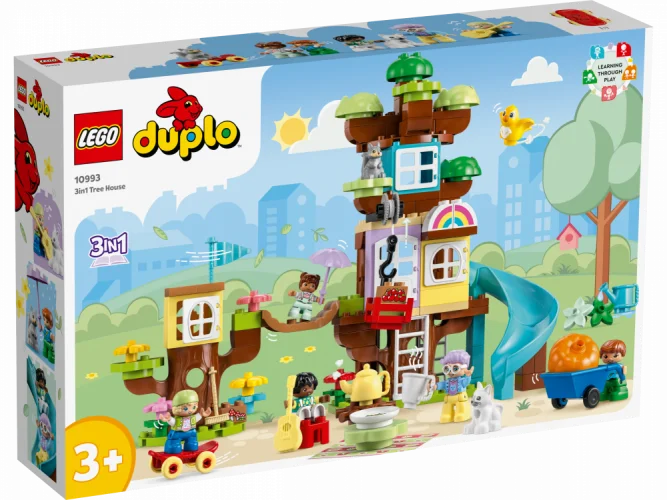 Encouraging resourcefulness LEGOLEGO® DUPLO® 3 in 1 Treehouse 10993
