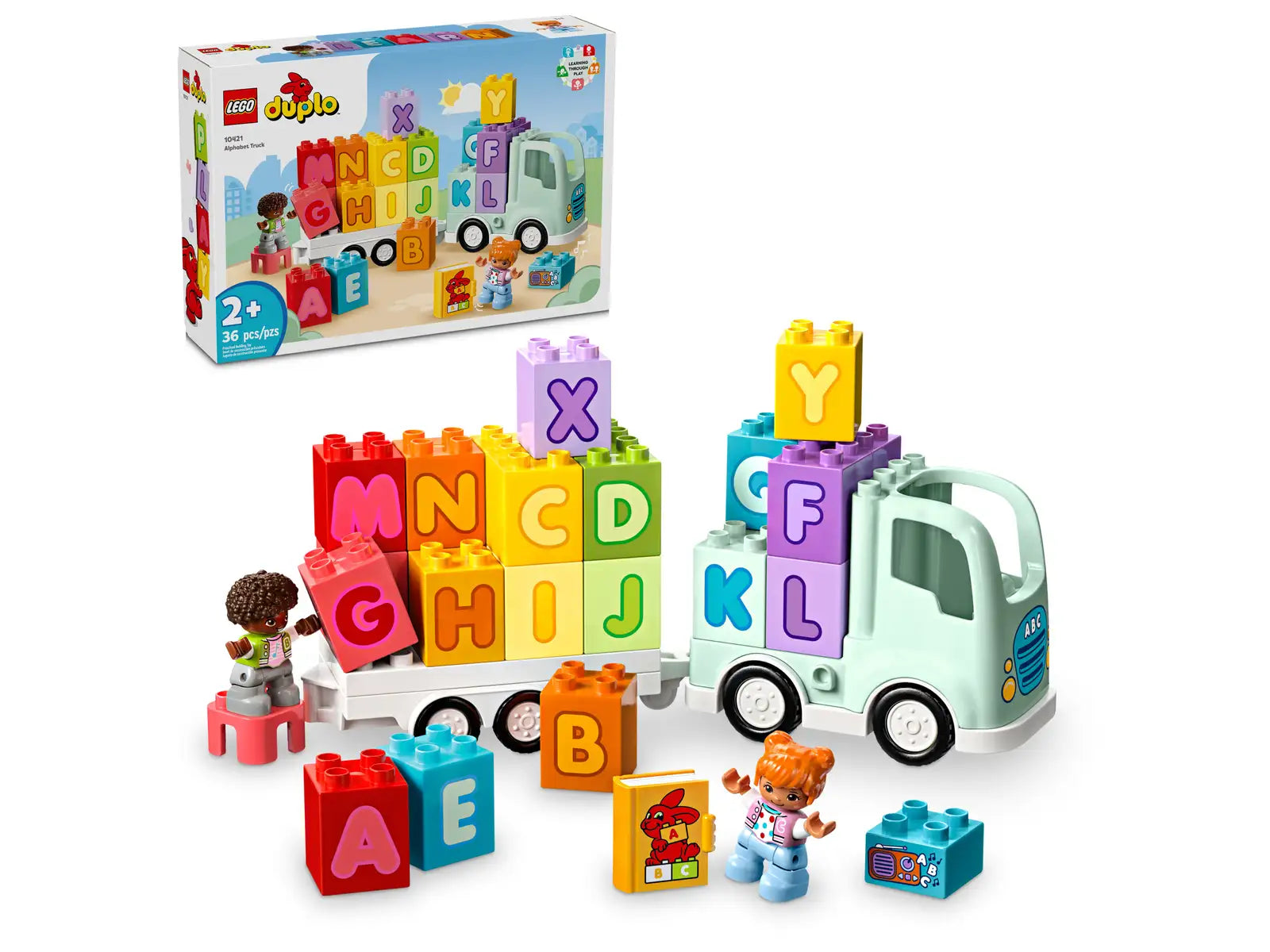 Intricately designed LEGOLEGO® DUPLO® Alphabet Truck 10421