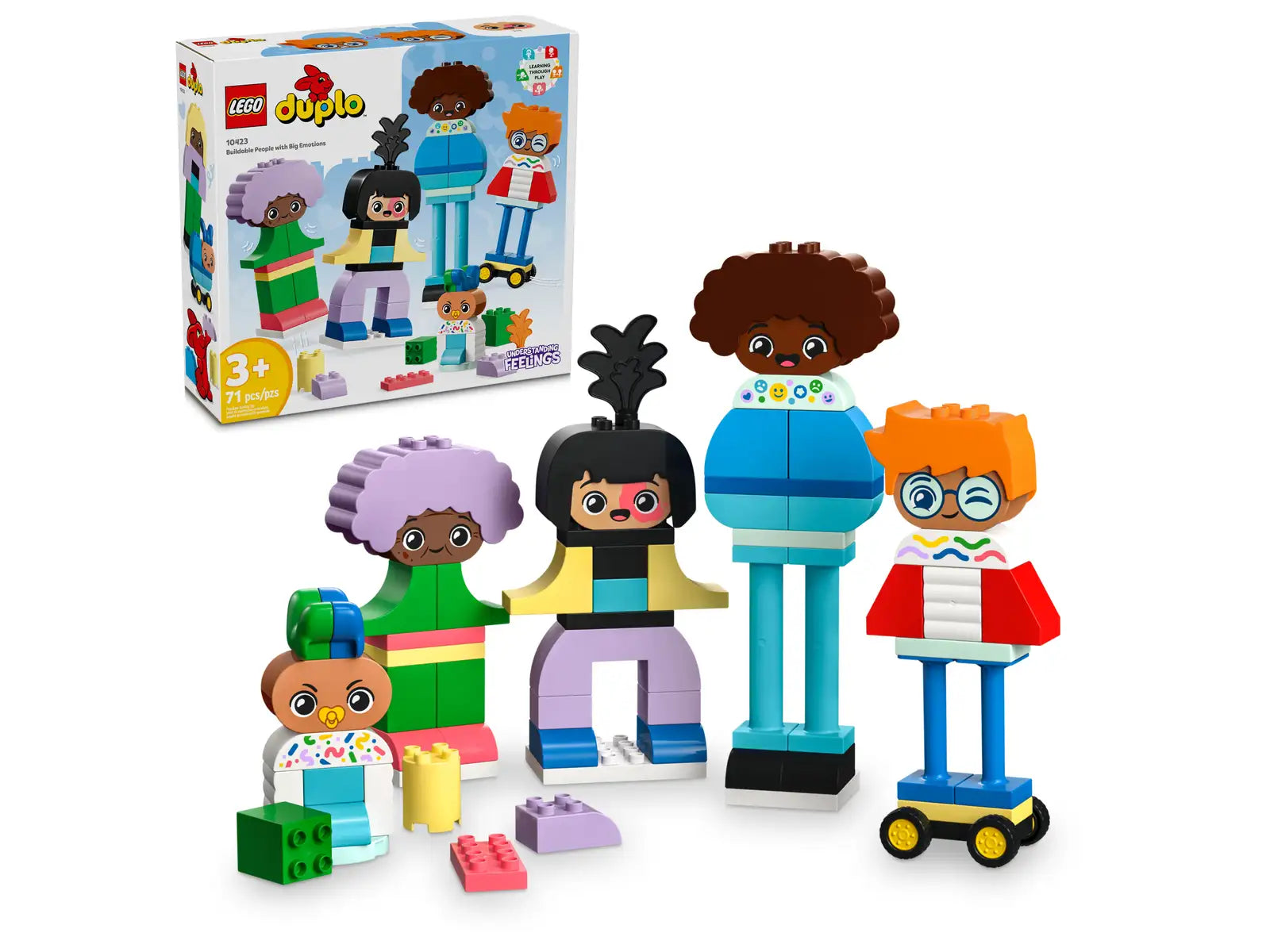 Thematically rich LEGO setsLEGO® DUPLO® Buildable People with Big Emotions 10423