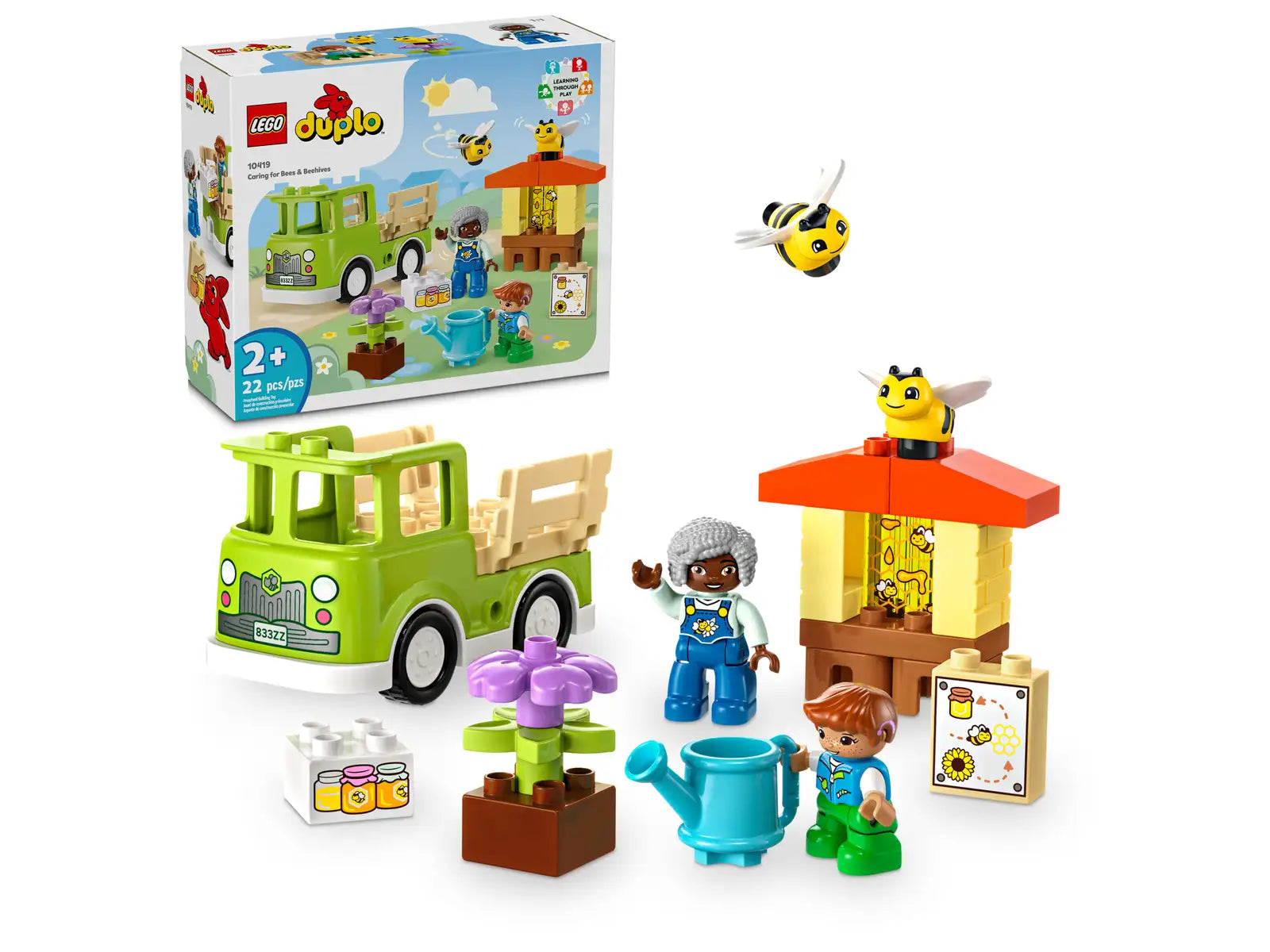 Non-toxic and safe LEGO toysLEGO® DUPLO® Caring for Bees & Beehive 10419