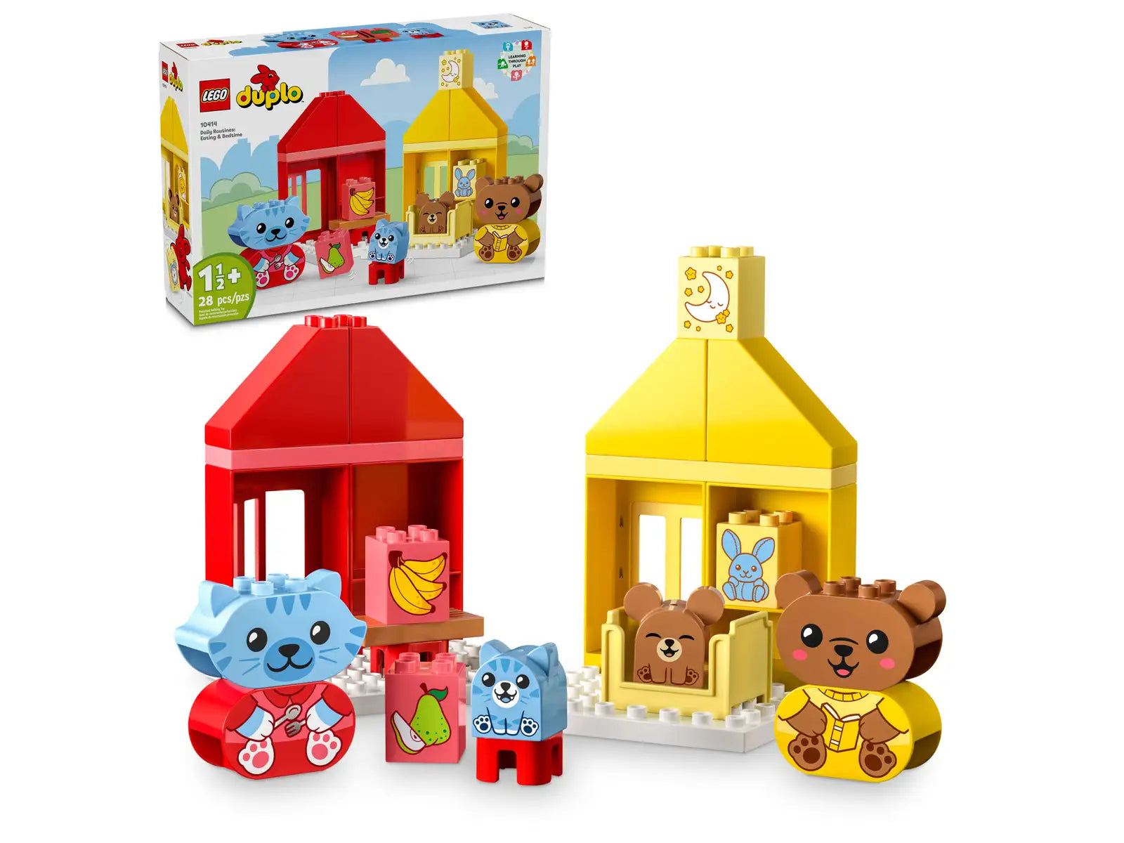 Customizable and personalized LEGO optionsLEGO® DUPLO® Daily Routines: Eating & Bedtime 10414 Customizable and personalized LEGO optionsLEGO® DUPLO® Daily Routines: Eating & Bedtime 10414