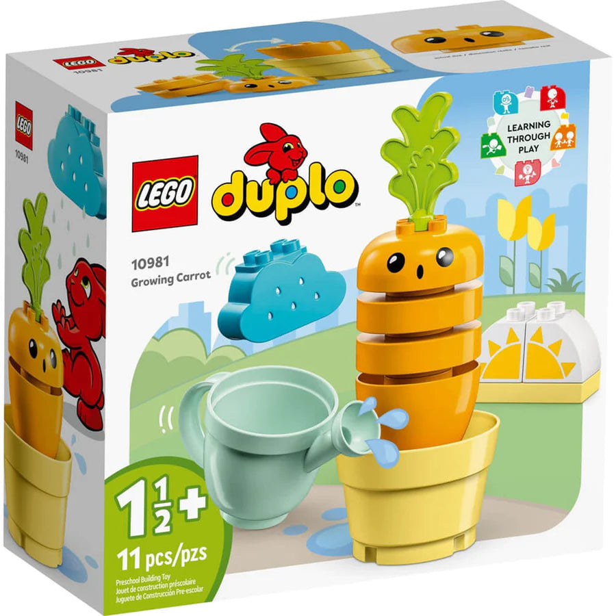 Promoting critical thinking LEGO challengesLEGO® DUPLO® Growing Carrot 10981