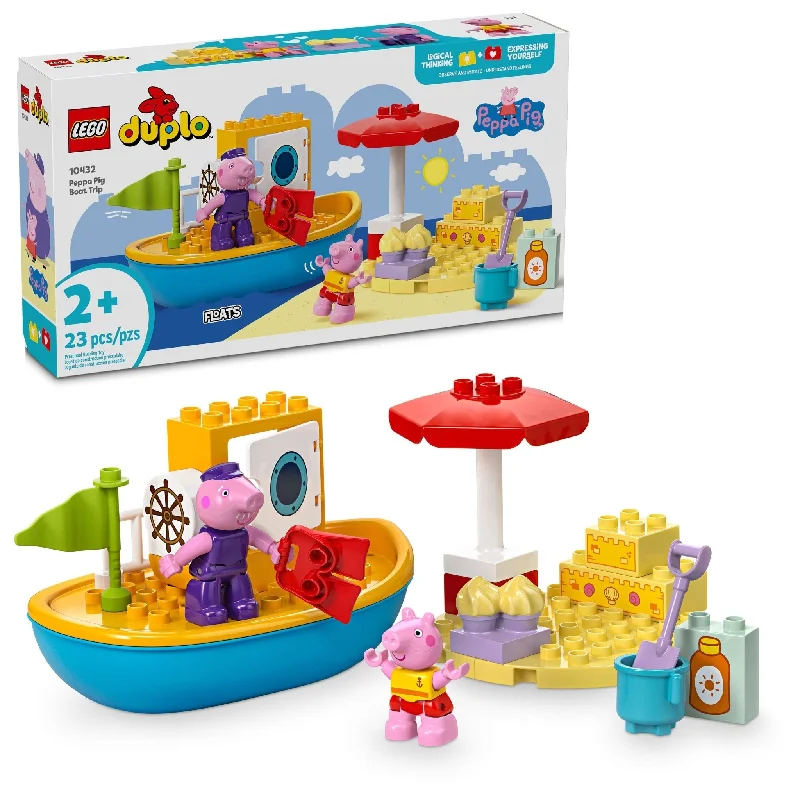 Engagement-boosting LEGO activitiesLEGO® DUPLO® Peppa Pig Boat Trip 10432
