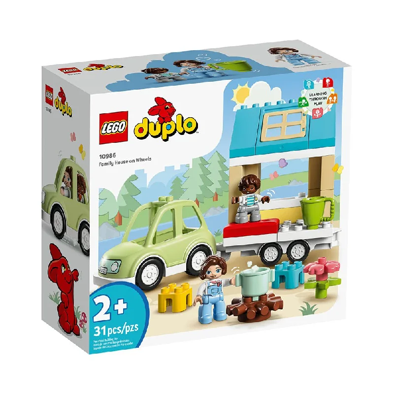 Encouraging teamwork LEGO gamesLEGO DUPLO Town Family House on Wheels 10986 Building Toy Set (31 Pieces) Encouraging teamwork LEGO gamesLEGO DUPLO Town Family House on Wheels 10986 Building Toy Set (31 Pieces)
