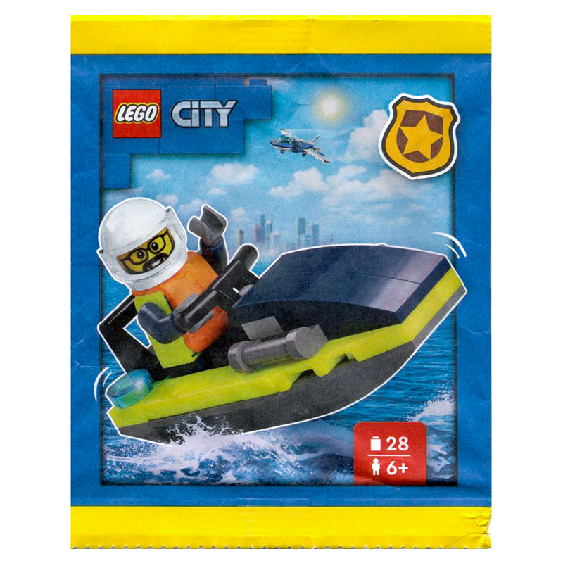 Promoting social skills LEGO playLego - Foil Pack - Lego City Committed Cop & Awesome Water Scooter #952408 Promoting social skills LEGO playLego - Foil Pack - Lego City Committed Cop & Awesome Water Scooter #952408