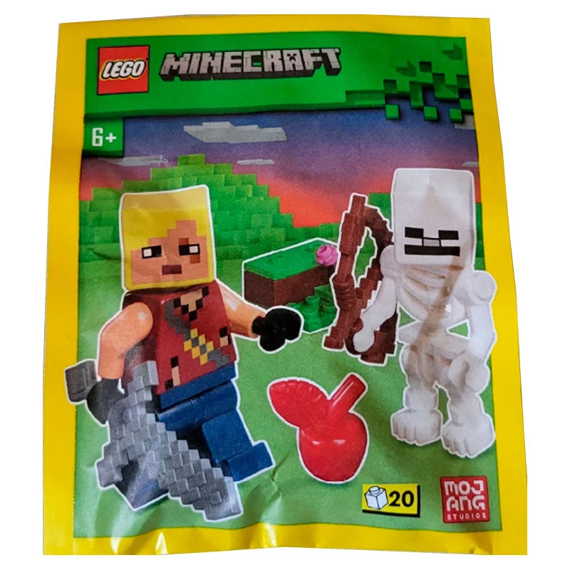 Perfect for both kids and adults LEGOLego - Foil Pack - Lego Minecraft - Hero with Skeleton #662409 Perfect for both kids and adults LEGOLego - Foil Pack - Lego Minecraft - Hero with Skeleton #662409