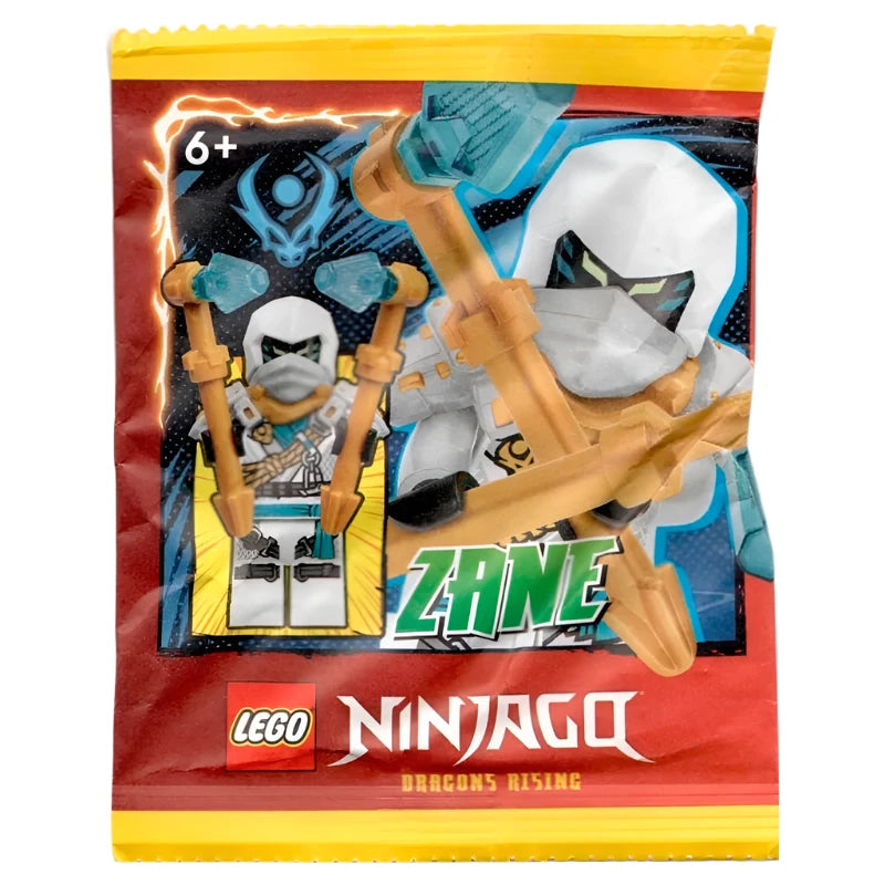 Environmentally friendly LEGO materialsLego - Foil Pack - Lego Ninjago - Zane Minifigure #892410 Environmentally friendly LEGO materialsLego - Foil Pack - Lego Ninjago - Zane Minifigure #892410