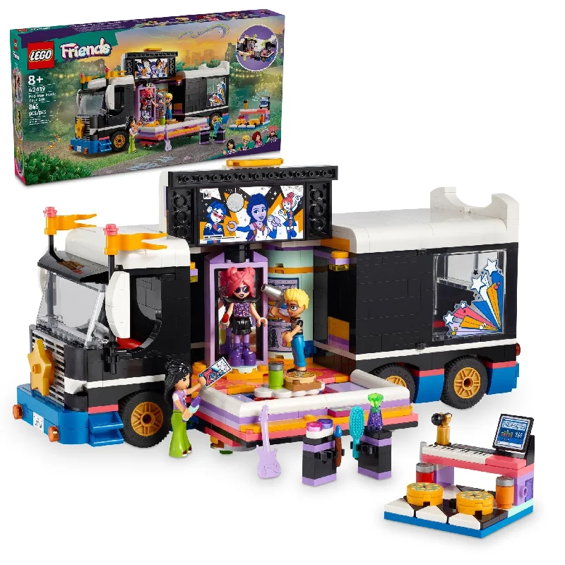 Endlessly customizable LEGO setsLEGO Friends Pop Star Music Tour Bus Play Together Toy 42619 Endlessly customizable LEGO setsLEGO Friends Pop Star Music Tour Bus Play Together Toy 42619