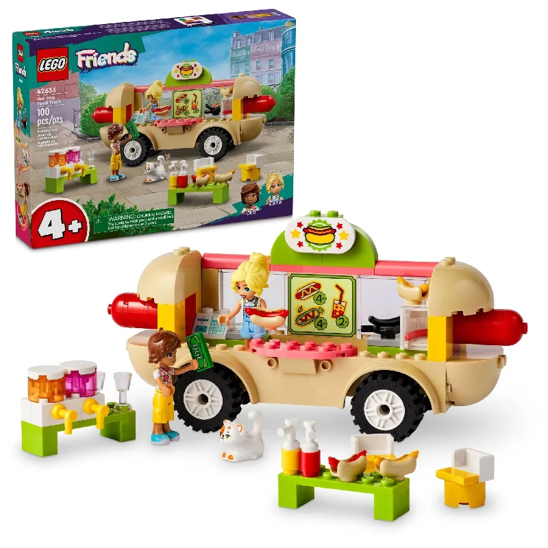 Intricate and intricate LEGO designsLEGO Friends Hot Dog Food Truck Toy 42633