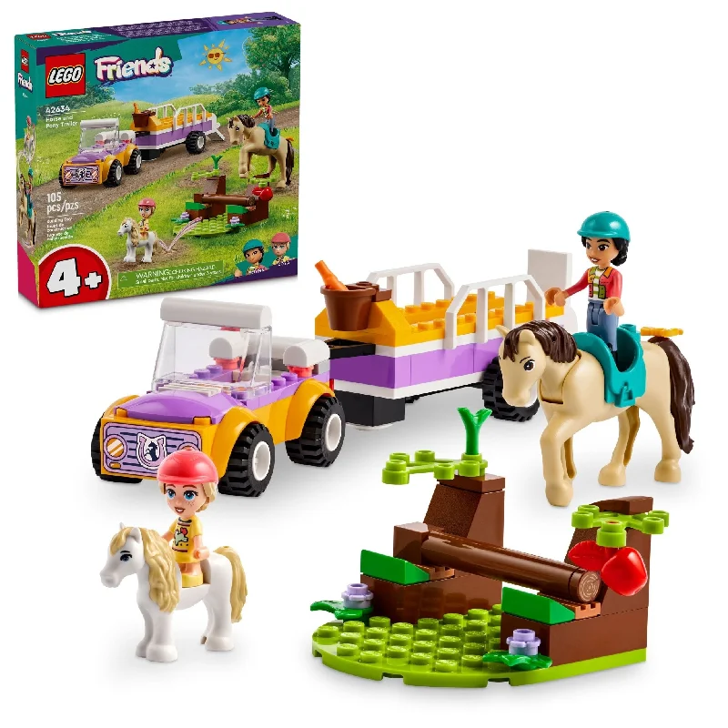 Inspiring future engineers LEGOLEGO Friends Horse and Pony Trailer Building Toy 42634 Inspiring future engineers LEGOLEGO Friends Horse and Pony Trailer Building Toy 42634