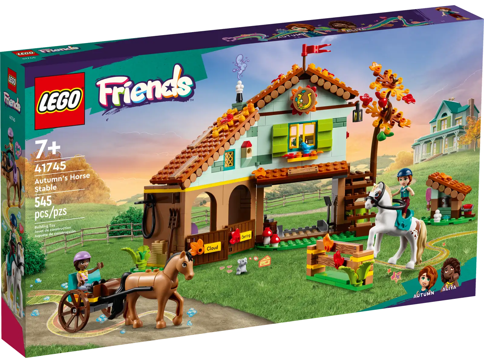 Imagination-sparking LEGO setsLEGO® Friends Autumn's Horse Stable 41745