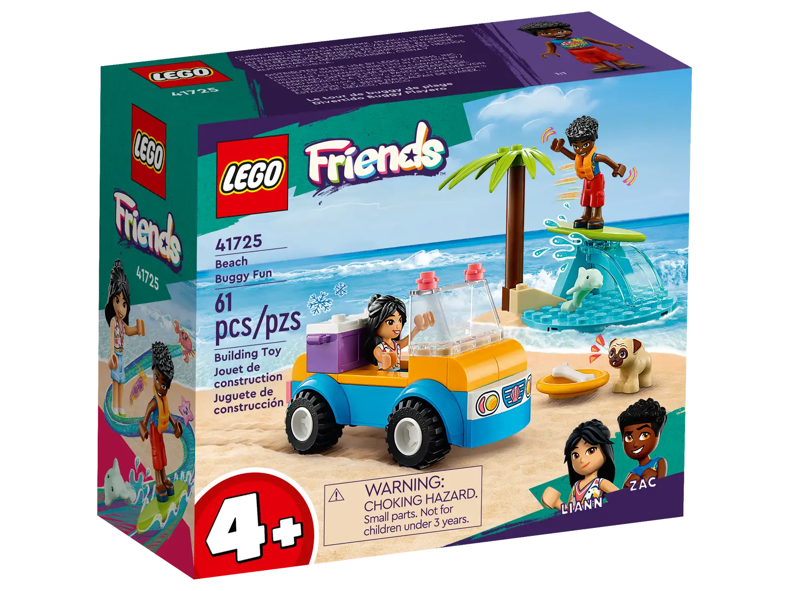Skill-building LEGO activitiesLEGO® Friends Beach Buggy Fun 41725