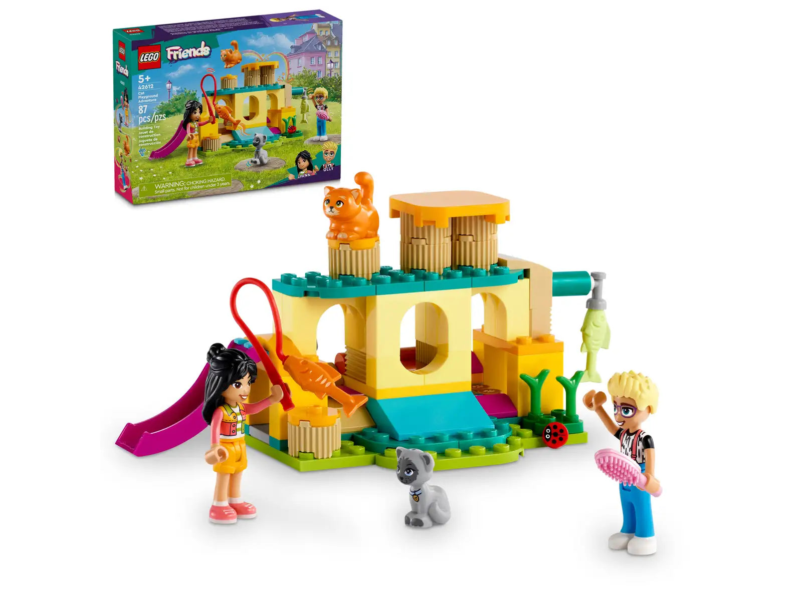 Stimulating and engaging LEGO playLEGO® Friends Cat Adventure Playground 42612