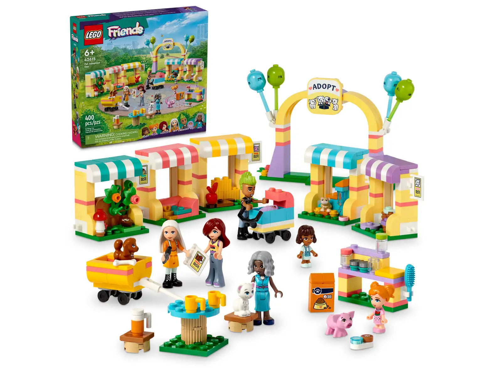 Promoting language development LEGOLEGO® Friends Pet Adoption Day 42615